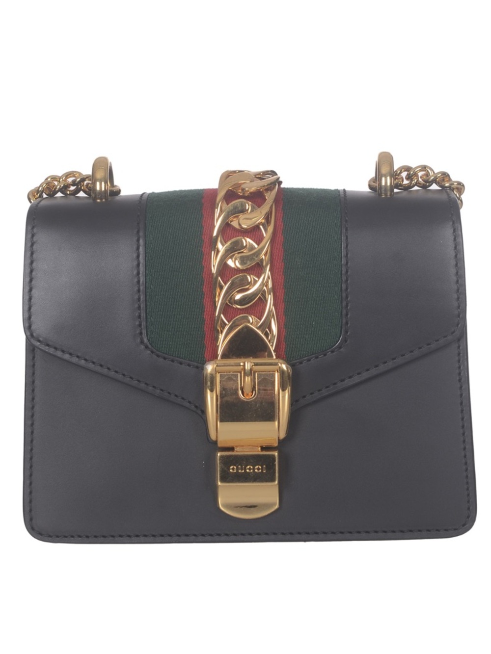 Gucci Black Leather